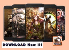 New Steampunk Wallpaper Affiche