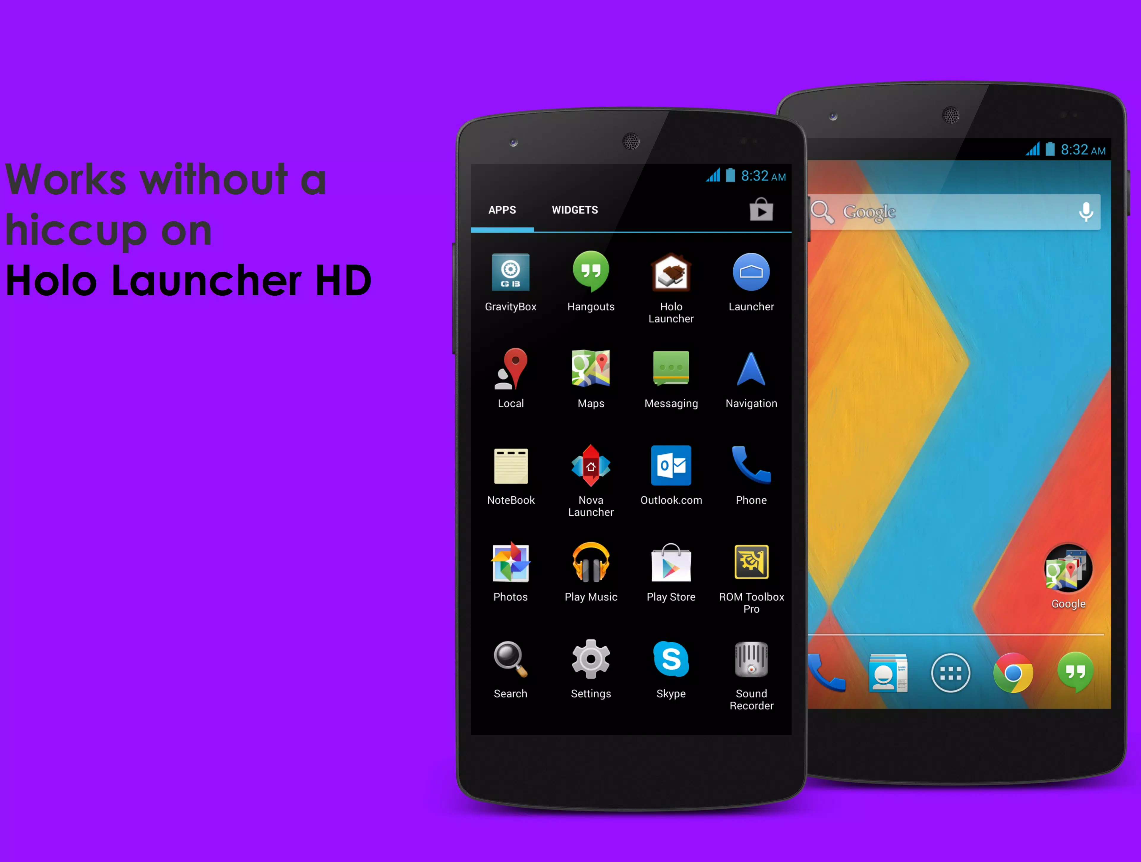 Android Kitkat App Icons