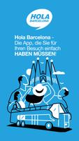 Hola Barcelona Plakat