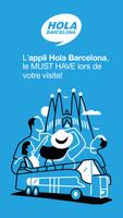 Hola Barcelona Affiche
