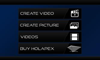 Holapex Hologram Video Maker تصوير الشاشة 1