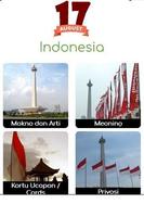 Kartu Ucapan Hari Kemerdekaan Indonesia Affiche