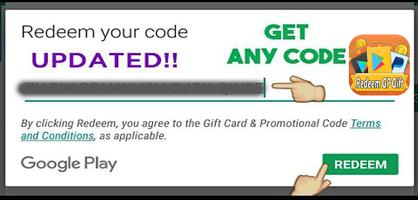 Redeem G Play Card screenshot 1