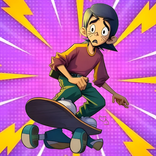 Little singham Skateboard
