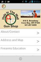 Hole in The Wall Gun Shop Affiche