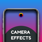 Hole punch camera effects icono