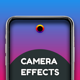 Hole punch camera effects icono