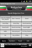 Speak Bulgarian Free poster