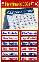 2024 Calendar Hindi - कैलेंडर 截圖 2