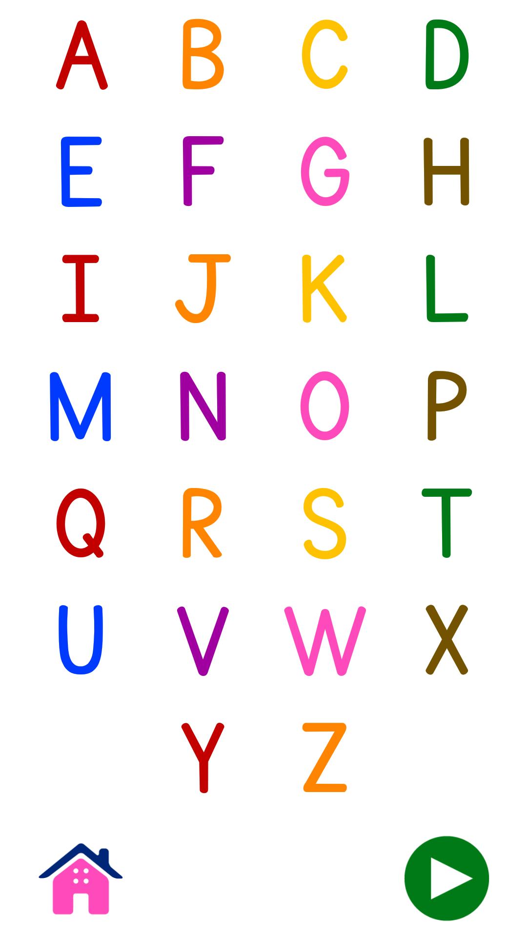ABC Alphabets Learning Flashcard for Toddlers Kids for Android - APK