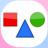 Formas Para Niños - Flashcards icono
