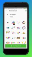 Holi Dhuleti Stickers Pack- WAStickerApps スクリーンショット 3