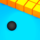 Color Block Bump 3D Rush Ball icon