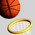 Dunk Hoop Basketball Ball 3D