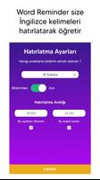 WordReminder - İngilizce kelim ảnh chụp màn hình 1