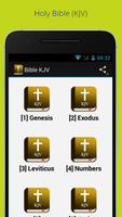 King James Bible Free الملصق