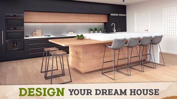 Design Home Dream House Games ポスター