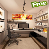 Home Office Decorating biểu tượng