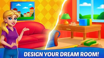 Home Design & Mansion House Decorating Games Manor پوسٹر