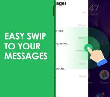 Hızlı SMS Başlatıcı: Emoji, Özel Sohbet Ekran Görüntüsü 2