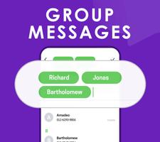 Hızlı SMS Başlatıcı: Emoji, Özel Sohbet Ekran Görüntüsü 3