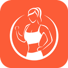 Female Fitness Workout ícone