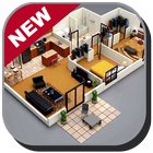 3D Home Designs-icoon