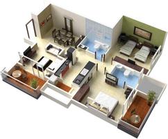 3D Home Designs capture d'écran 1