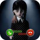 Wednesday Addams Fake Call icône