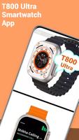 T800 Ultra Smartwatch App Hint Affiche