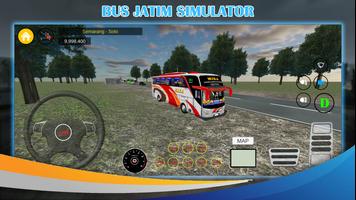 Bus Jatim Simulator Indonesia plakat