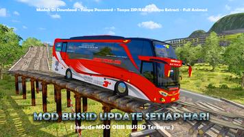 Bus Simulator 2022 -Mod Bussid plakat