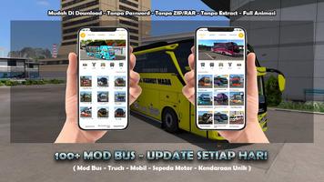 100 Mod Bus Simulator - Bussid تصوير الشاشة 1