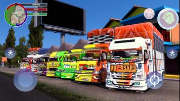 Truk Oleng Simulator 2024 - ID Plakat