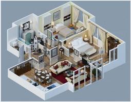 برنامه‌نما 3D Home Design عکس از صفحه