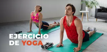 Ejercicio de yoga y meditación