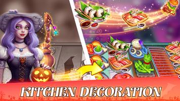 Cooking Halloween - Chef Game captura de pantalla 1