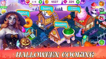 Cooking Halloween - Chef Game captura de pantalla 3
