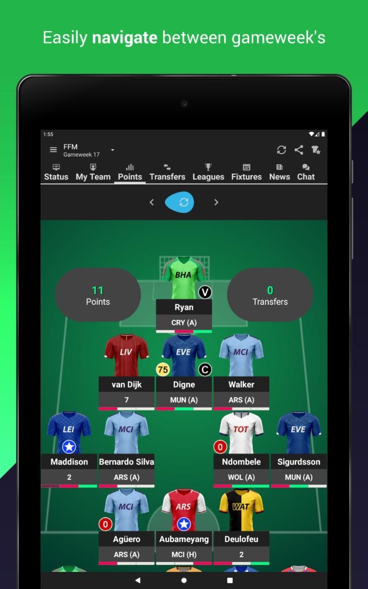 (FPL) Fantasy Football Manager for Premier League for Android - APK