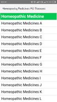 1 Schermata Homeopathy Medicines All Disea