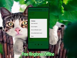 Animal Ringtones Offline capture d'écran 1