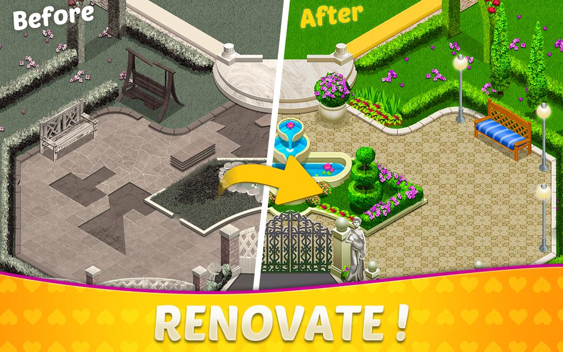 Home Design Mansion Decorating Games Match 3 For Android