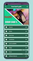 honor band 5 Guide 海報