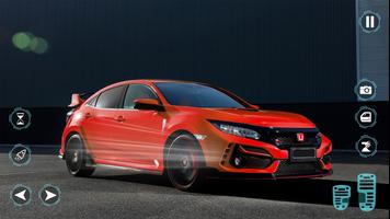 Honda Civic Drift Simulator 3D ภาพหน้าจอ 3