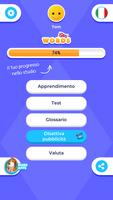Poster Inglese - parole e immagini