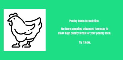 Poultry Feed Formulation poster