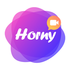 Horny Video Chat App With Girl icône