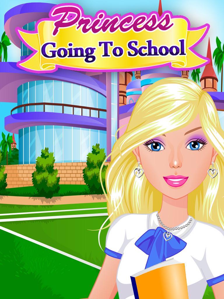The Princess Is Going On Strike Princess Going To School Adventure Make up Game APK for Android Download