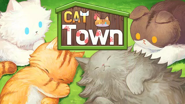 Screenshot 1 for Cat town (Tap RPG) - Premium