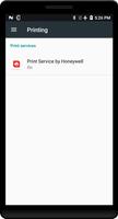 Print Service by Honeywell پوسٹر